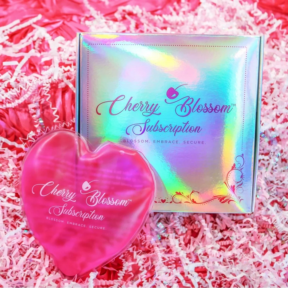 Cherry LA Pink Heart Face Mask